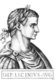 Italy: Licinius (263-325), 58th Roman emperor, from the book <i>Romanorvm imperatorvm effigies: elogijs ex diuersis scriptoribus per Thomam Treteru S. Mariae Transtyberim canonicum collectis</i>,  1583