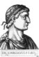 Italy: Jovian (331-364), 64th Roman emperor, from the book <i>Romanorvm imperatorvm effigies: elogijs ex diuersis scriptoribus per Thomam Treteru S. Mariae Transtyberim canonicum collectis</i>, 1583