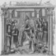 Germany: Maximilian I (1459-1519), 29th Holy Roman emperor, being crowned by the Pope, from the book <i>Military and Religious Life in the Middle Ages and at the Period of the Renaissance</i> by Paul Lacroix / P.L. Jacob (1806-1884), 1870