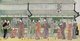 Japan: 'The Dry Goods Store Ebisuya'. Woodblock print by Utagawa Toyokuni I (1769-1825), c. 1795