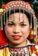 Burma / Myanmar: Lisu woman in traditional costume, Manhkring, Myitkyina, Kachin State (1997)