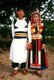 Burma / Myanmar: Lisu couple in traditional costume, Manhkring, Myitkyina, Kachin State (1997)