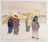 Helen Hyde (April 6, 1868 - May 13, 1919) was an American engraver and etcher. Born in Lima, New York, she became well known for her colour etching process, as well as her woodblock prints of Japanese children and women.