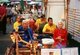 Thailand: A group of traditional Thai musicians known as a <i>wong khrueang sai</i> (string ensemble) entertain the general public at Chiang Mai's famous Sunday Walking Street Market