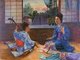 Japan: 'Review'. Oil on canvas painting by Shirataki Ikunosuke (1873-1960), 1903, Osaka City Museum of Fine Arts, Osaka