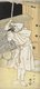 Japan: 'The Actor Otani Onji with Raised Sword, Standing by a Gate; by Night'. Ukiyo-e woodblock print by Katsukawa Shun'ei (1762-1819), c. 1793-1797.<br/><br/>

Katsukawa Shun'ei (1762 - 13 December 1819), real name Isoda Shun'ei, was a Japanese ukiyo-e artist from Tokyo. He joined the Katsukawa school of ukiyo-e artists, and mainly designed <i>yakusha-e kabuki</i> portraits, though he also dabbled in <i>musha-e</i> warrior prints and prints of sumo wrestlers. He became head of the Katsukawa school in 1800.
