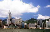 China: Hong Kong cityscape including the Central Plaza Building and the Hong Kong Convention and Exhibition Centre. Looking towards Hong Kong Island from Kowloon.<br/><br/>

Originally a sparsely populated area of farming and fishing villages, Hong Kong has become one of the world's most significant financial centres and commercial ports. It is the world's tenth-largest exporter and ninth-largest importer.<br/><br/>

Hong Kong became a colony of the British Empire after the Qing Empire ceded Hong Kong Island at the end of the First Opium War in 1842.