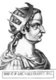 Italy: Valerian (193/195/200-260/264), 40th Roman emperor, from the book <i>Romanorvm imperatorvm effigies: elogijs ex diuersis scriptoribus per Thomam Treteru S. Mariae Transtyberim canonicum collectis</i>, c. 1583. Valerian was from a traditional senatorial family, and served under various emperors. When Emperor Trebonianus Gallus faced rebellion from rival claimant Aemilianus in 253, he turned to Valerian for aid. Valerian was too late to save Gallus, who was murdered by his own troops, but his arrival saw Aemilianus' legions kill their own emperor and defect to Valerian's side, declaring him the new emperor in late 253.