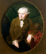 Germany: Portrait of Immanuel Kant (1724-1804), German philosopher and writer. Oil painting by Gottlieb Doebler  (c. 1762 - 1810), 1791