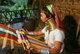Thailand: Padaung (Long Neck Karen) woman weaving, Chiang Mai Province, northern Thailand