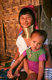 Thailand: Padaung (Long Neck Karen) mother and child, Chiang Mai Province, northern Thailand