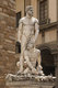 Italy: A marble statue portraying 'Hercules and Cacus', Piazza della Signoria, Florence. Sculpted by Baccio Bandinelli (1488 - 1560) between 1525 and 1534