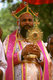 India: A Syrian Orthodox Christian priest celebrates Saint George's Day, Kottayam, Kerala