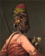 Turkey/France: 'Bashi-Bazouk'. Oil on canvas painting by Jean-Leon Gerome (1825-1904), c. 1868-1869.<br/><br/>

A bashi-bazouk or bashibazouk was an irregular soldier of the Ottoman army. They were noted for their lack of discipline.<br/><br/>

Jean-Léon Gérôme (11 May 1824 – 10 January 1904) was a French painter and sculptor in the style now known as Academicism. The range of his oeuvre included historical painting, Greek mythology, Orientalism, portraits and other subjects, bringing the Academic painting tradition to an artistic climax.