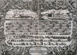 Germany: 'Emperor Leopold's Wedding with Claudia Felicitas of Austria, Graz, 15 October 1673', copper engraving by Cornelis Meyssens and Johann Martin Lerch (1643-1693), c. 1673. Leopold I (1640-1705) was the second son of Emperor Ferdinand III, and became heir apparent after the death of his older brother, Ferdinand IV. He was elected Holy Roman Emperor in 1658 after his father's death, and by then had also already become Archduke of Austria and claimed the crowns of Germany, Croatia, Bohemia and Hungary.