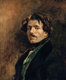 France: Eugène Delacroix (1798 – 1863), Self-portrait, 1837. Ferdinand Victor Eugène Delacroix (26 April 1798 – 13 August 1863) was a French Romantic  artist regarded from the outset of his career as the leader of the French Romantic school. Delacroix's use of expressive brushstrokes and his study of the optical effects of colour profoundly shaped the work of the Impressionists, while his passion for the exotic inspired the artists of the Symbolist movement.