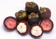 World: Mangosteen (<I>Garcinia mangostana</i> is a tropical fruit from the Mangosteen tree and is native to the lands surrounding the Indian Ocean